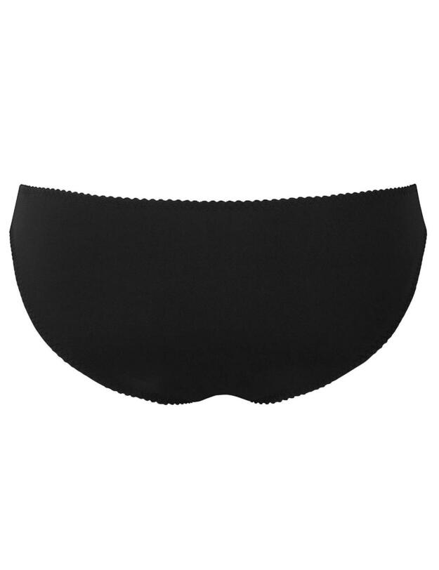4305 Curvy Kate Illusion Brief - CK4305 Black/Cranberry