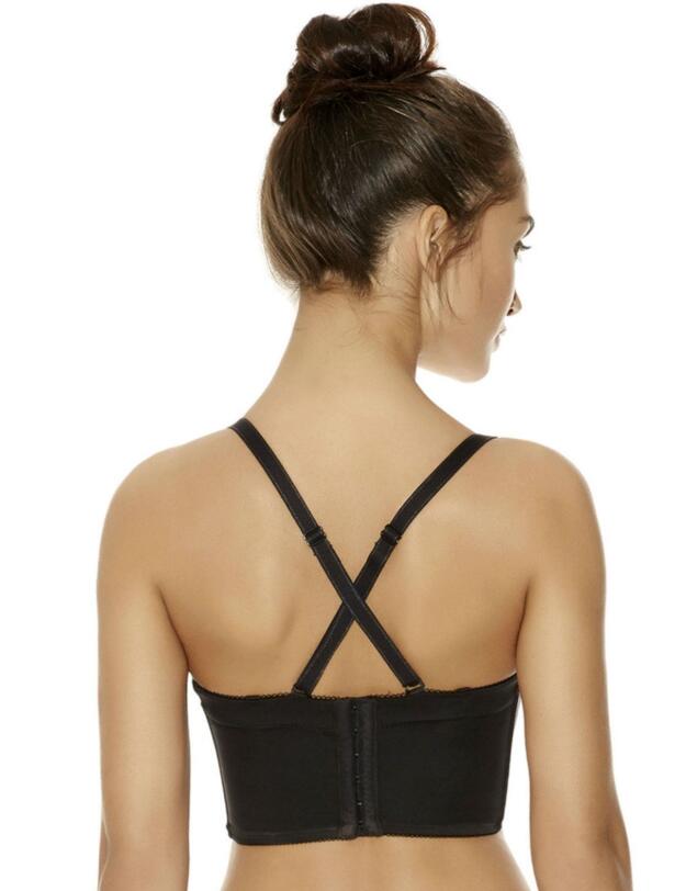 1462 Freya Deco Shapewear Longline Strapless Bra - 1462 Black