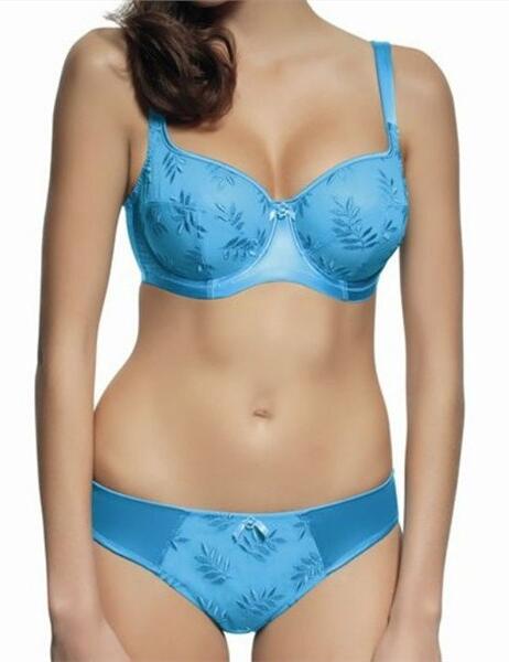 6721 Panache Tango II Luxe Bra Ocean Blue £16.99 - 6721 Balcony Bra