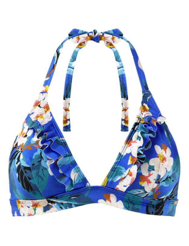 11275 Gossard Blossom Soft Cup Halter Bikini Top - 11275 Blossom Print
