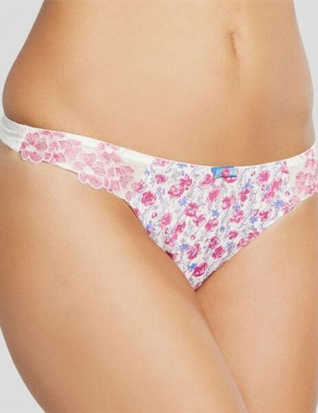 6609 Cleo Chloe Floral Thong - 6609 Thong