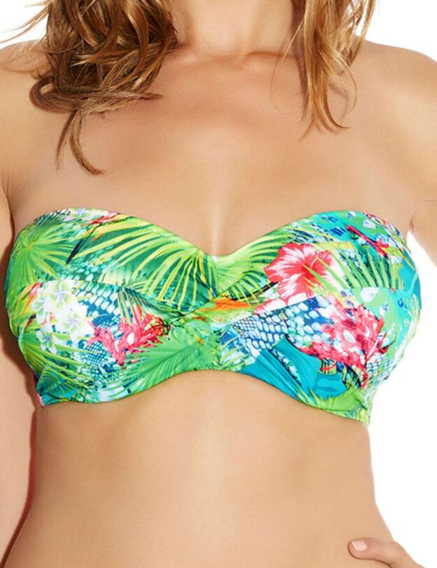 6058 Fantasie Antigua Twist Bandeau Bikini Top - 6058 Strapless Bikini Top