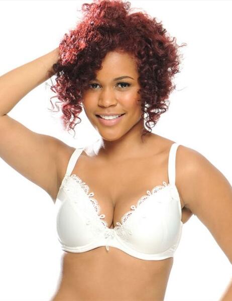 1401 Curvy Kate Elegance Plunge Bra Ivory - 1401 Ivory