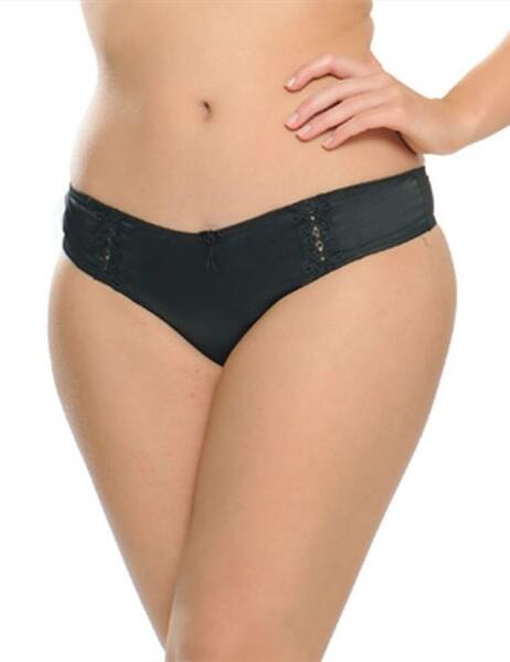 1402 Curvy Kate Elegance Thong - 1402 Black