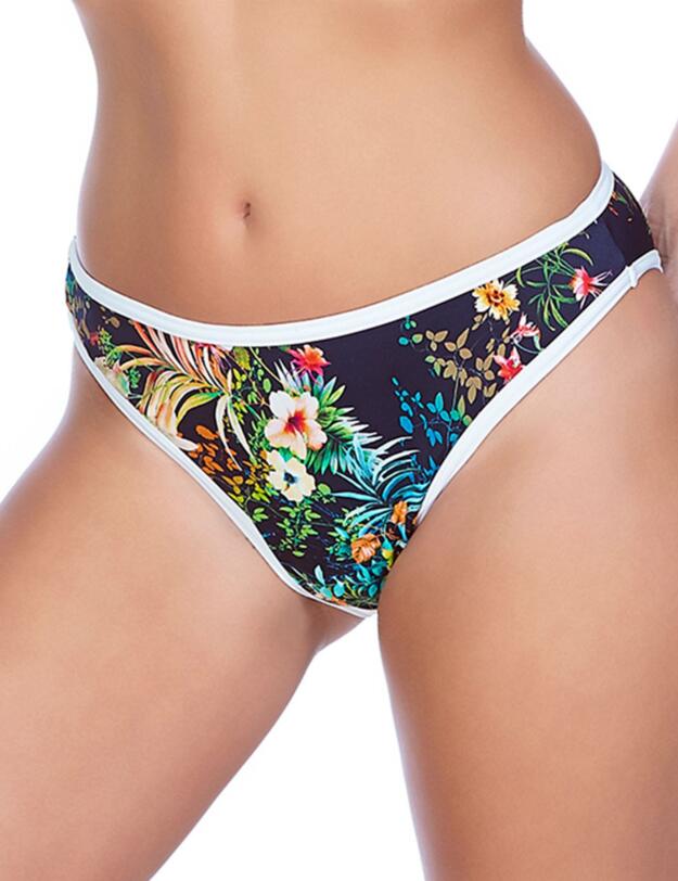 3995 Freya Club Tropicana High Leg Brief Midnight - 3995 Midnight