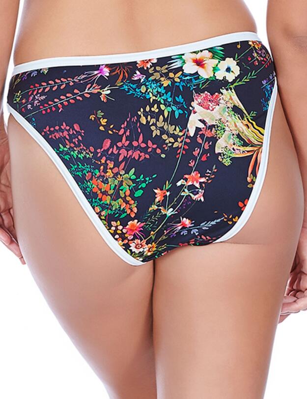3995 Freya Club Tropicana High Leg Brief Midnight - 3995 Midnight