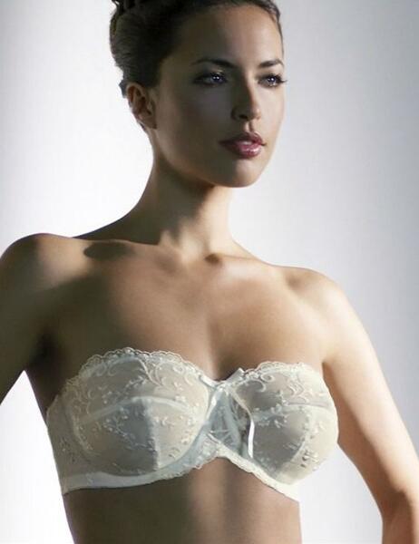 Panache Confetti Strapless Bra 4070 Ivory SALE - 4070 Ivory