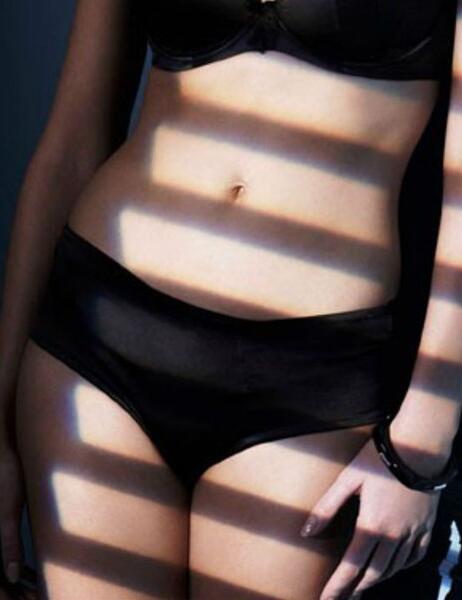 5434 Masquerade Tiffany Short Brief  - 5434 Black 