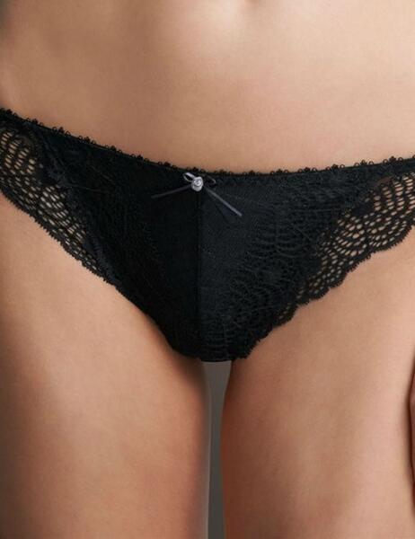 4107 Freya Jolie Thong Black - 4107 Black