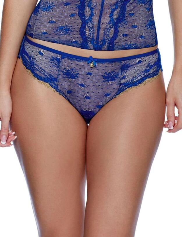 151912 Lepel Sophie Thong Navy/Gold - 151912 Thong