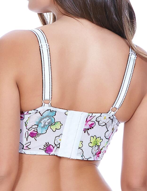 5044 Freya Candid Longline Bra White - 5044 Longline Bra