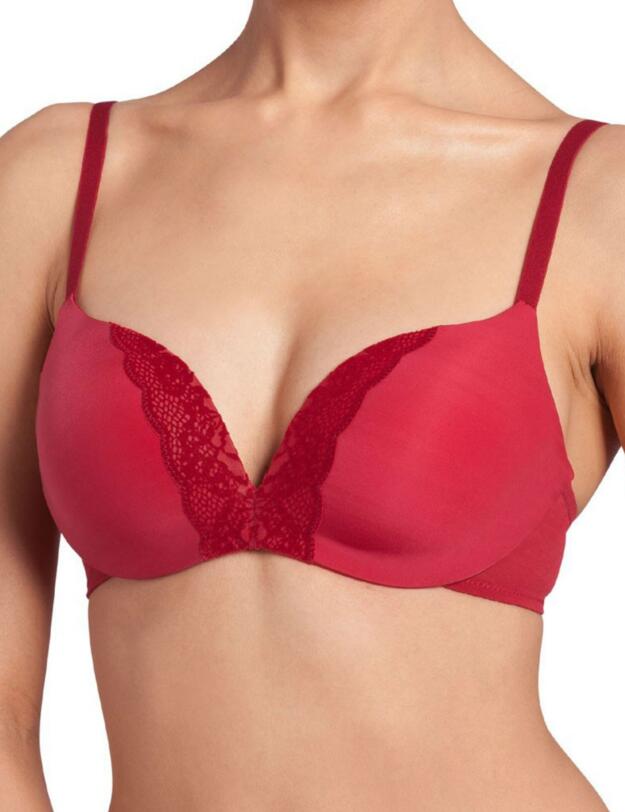 10153699 Triumph Sheer Velvet Sensation WHU Bra - 10153699 Red 