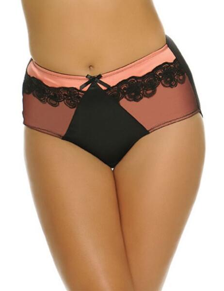 SG4004 Curvy Kate Tempt Me Brief Black Coral - SG4004 Black Coral