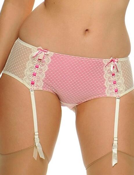 SG2003 Curvy Kate Tease Me Suspender Short Pink - SG2003 Pink