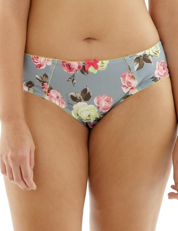 8092 Cleo Mimi Brief Rose Print - 8092 Brief