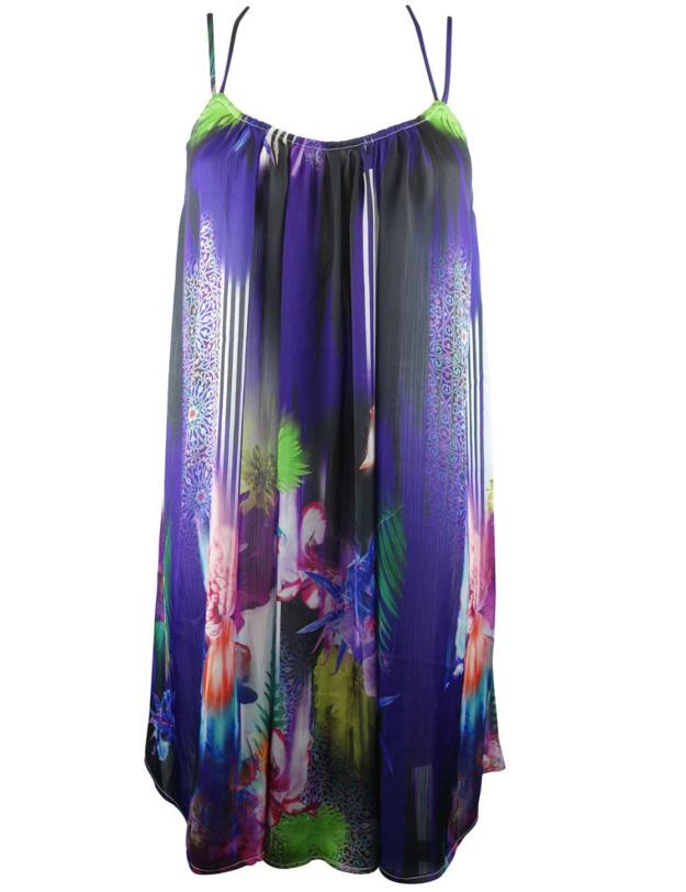 16007 Pour Moi Tiger Lily Beach Dress - 16007 Multi
