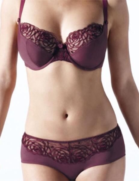 Panache Harmony Thong 4039 Burgundy