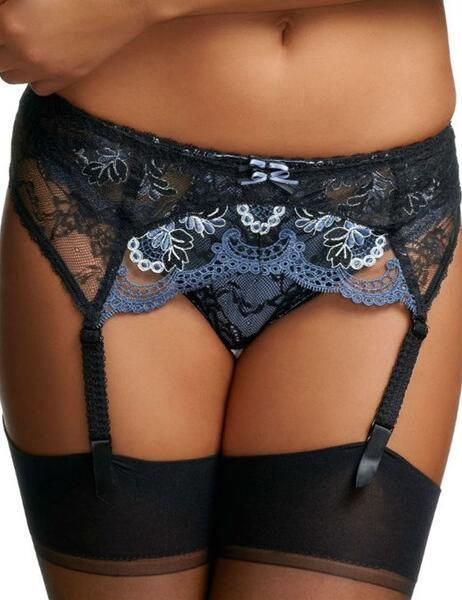 2118 Fantasie Vivienne Suspender Belt  - 2118 Blue