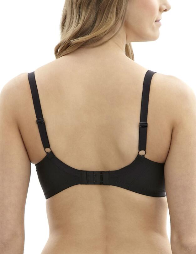 6071 Panache Porcelain Viva T-shirt Bra  - 6071 Black