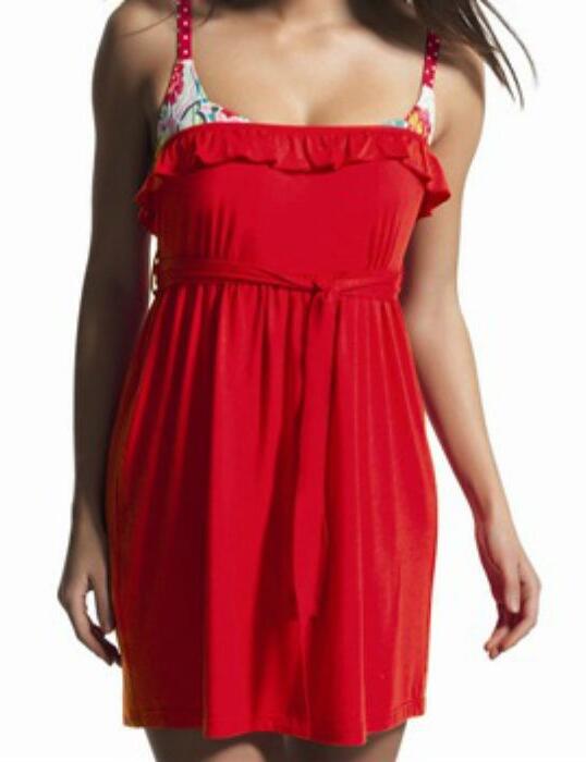 Freya Beachcomber Beach Dress * Red - 3008 Red Polka Dot