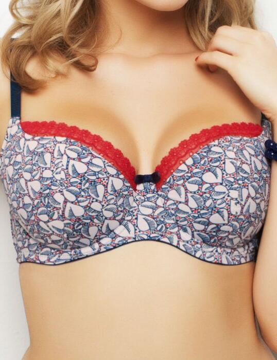 6821 Cleo Darcy Balcony Bra * Heart Print SALE - 6821 Bra