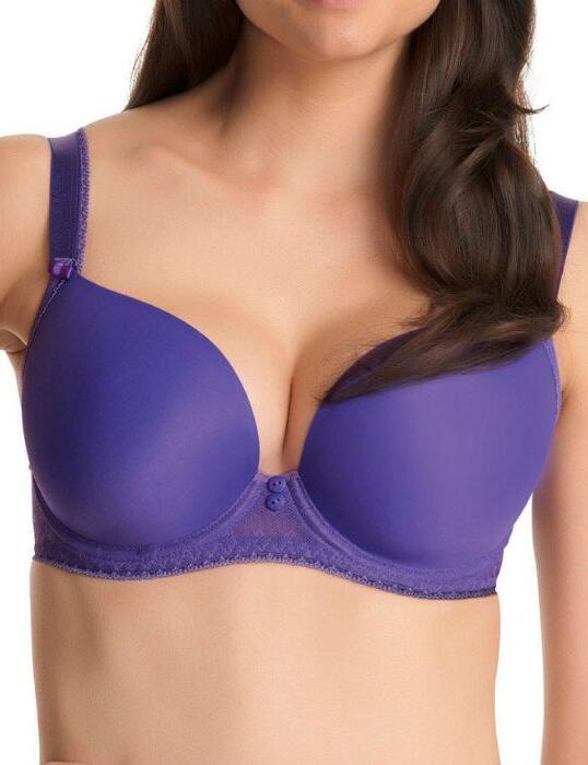 1254 Freya Deco Honey Plunge Bra Purple Iris - 1254 Iris 