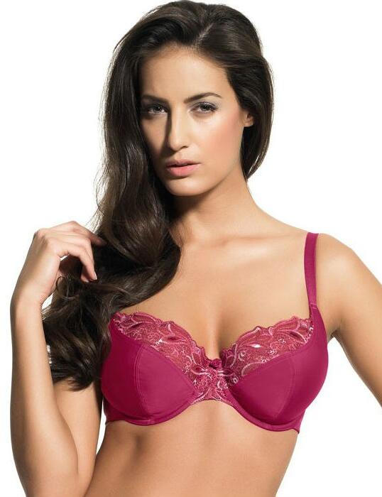 6051 Panache Melody Balcony Bra Ruby  - 6051 Balcony Bra