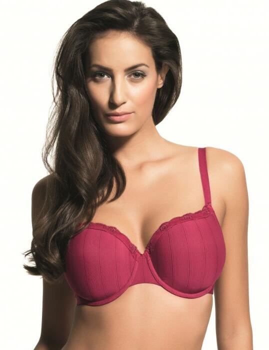 6071 Panache Porcelain Viva T-shirt Bra Ruby - 6071 Ruby