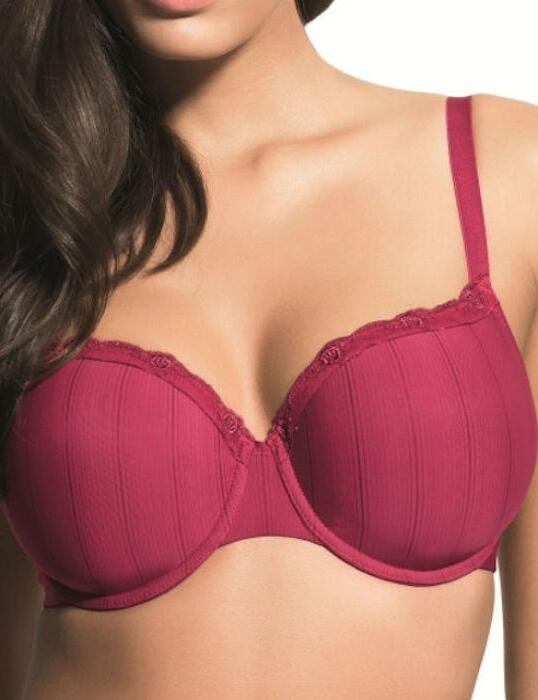 6071 Panache Porcelain Viva T-shirt Bra Ruby - 6071 Ruby