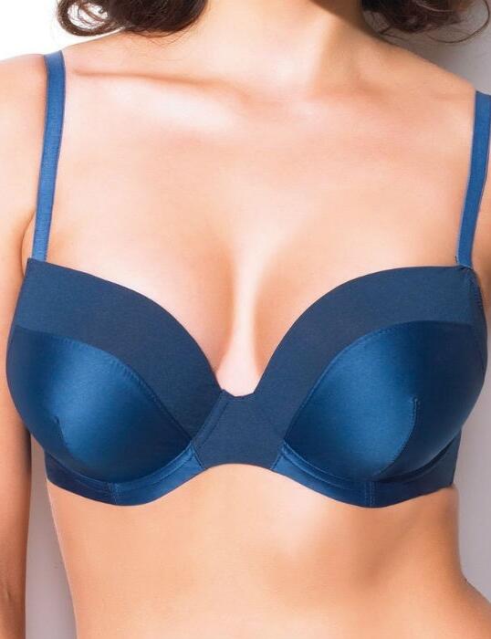 6766 Masquerade Amor Plunge Bra Sapphire SALE - 6766 Sapphire