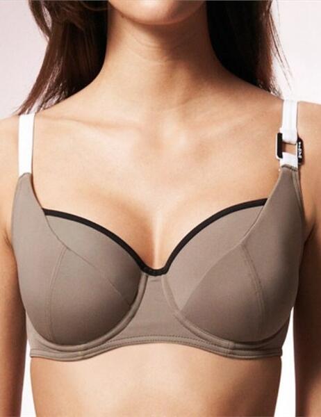 9841 Freya Vodkatini Balcony Bikini Top Cafe Latte - 9841 9842 Balcony top
