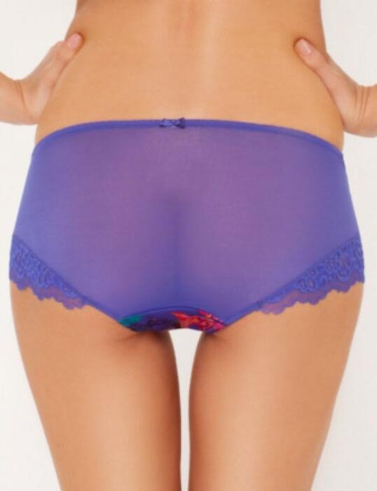 8534 Gossard Floral Explosion Short Sapphire - 8534 Short