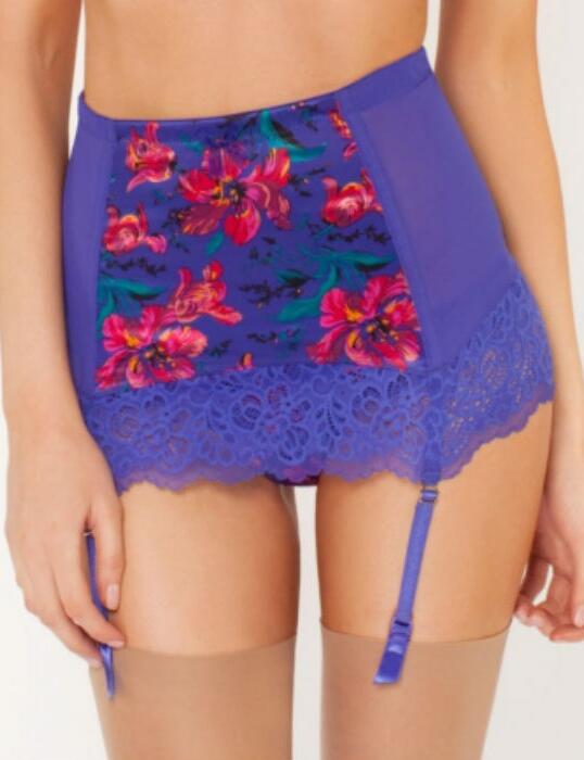 8532 Gossard Floral Explosion Suspender Belt  - 8532 Suspender