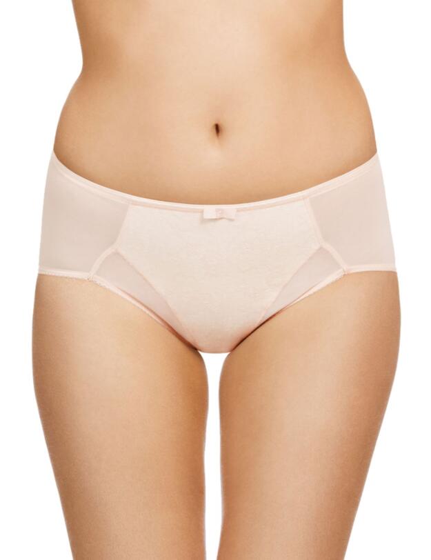 B523 Berlei Beauty Minimiser Deep Brief - B523 Powder Pink