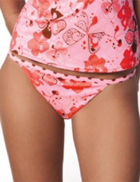 9868 Freya Pink Champagne Narrow brief £14.99  - Narrow Brief 9868