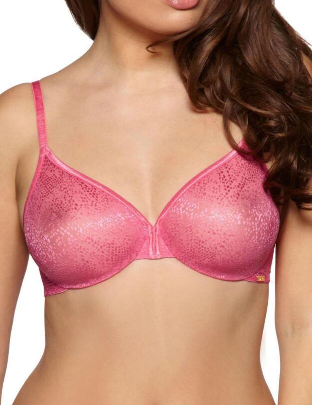 5181 Gossard Glossies Animal Sheer Bra - 5181 Pink