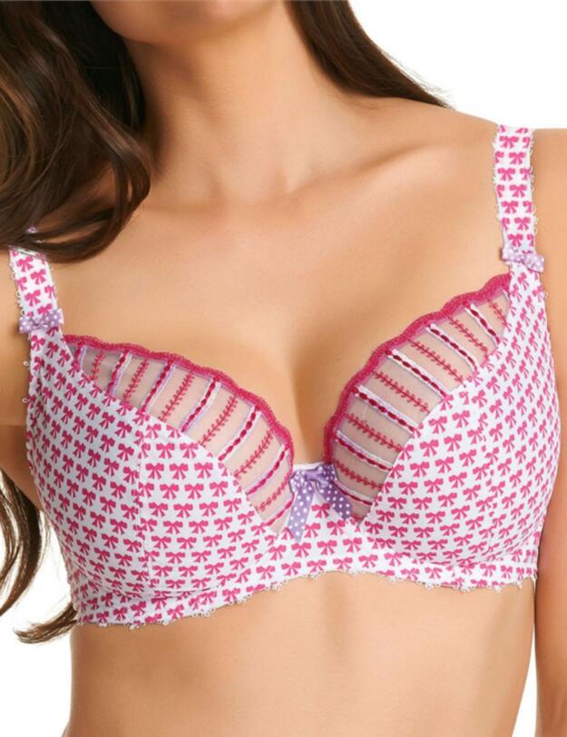 1101 Freya Lingerie Beau Plunge Bra  - 1101 Lollipop Pink