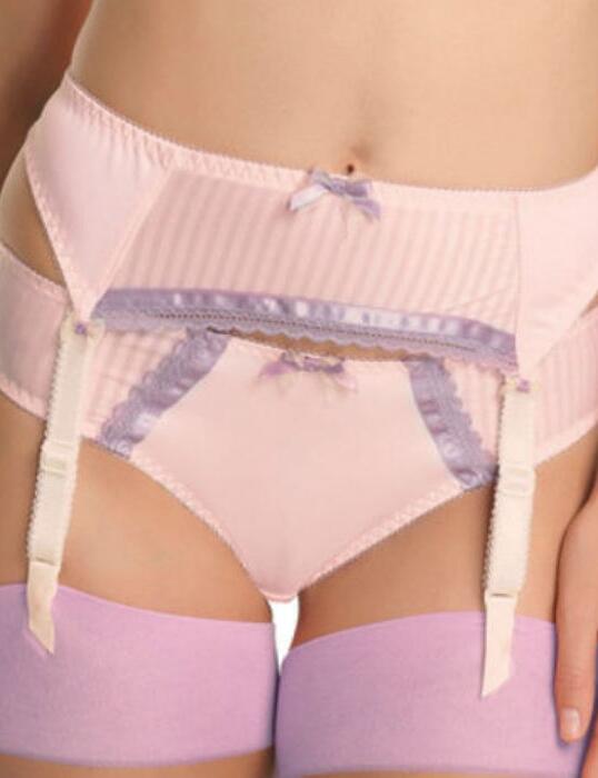1009 Freya Ashlee Suspender Belt * Candy Pink - 1009 Suspender