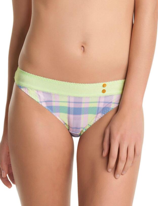 1425 Freya Totally Tartan Brief Zest - 1425 Brief