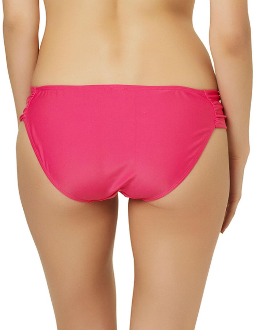 CW0026 Cleo Swimwear Dolly Gather Bikini Pant - CW0026 Strawberry 