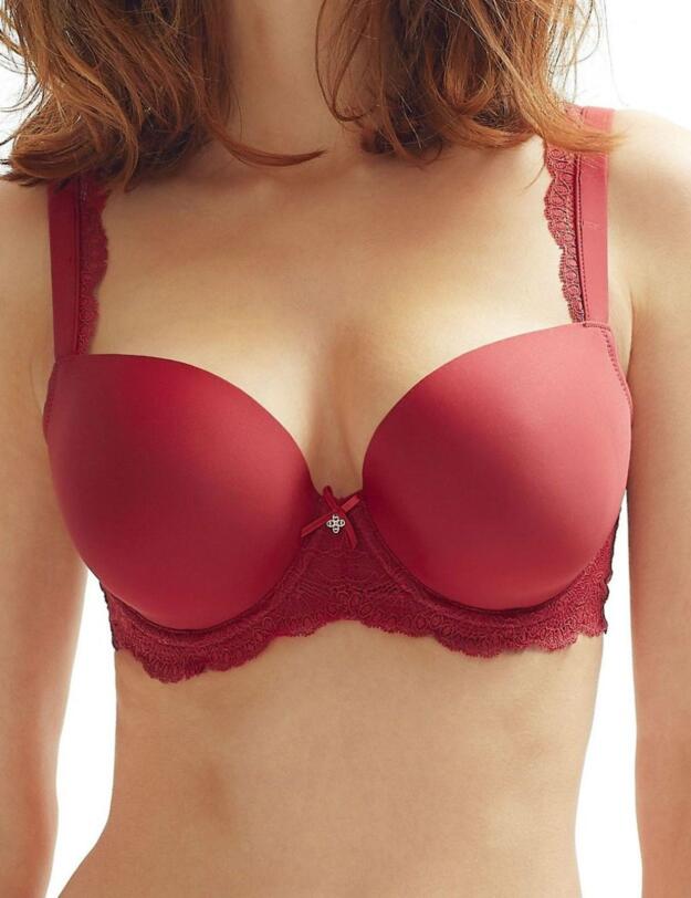 7951 Panache Black Ardour Moulded Bra - 7951 Burnt Red