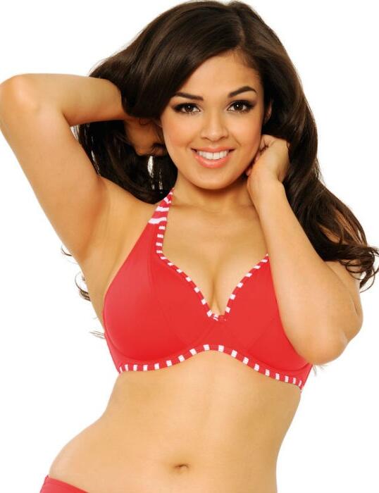 CS7021 Curvy Kate Horizon Halterneck Bikini Top - CS7021 Bikini Top