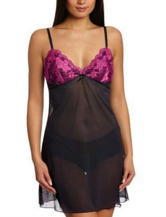 1508 Pour Moi? Amour Chemise Nightdress - 1508 Jewel Pink