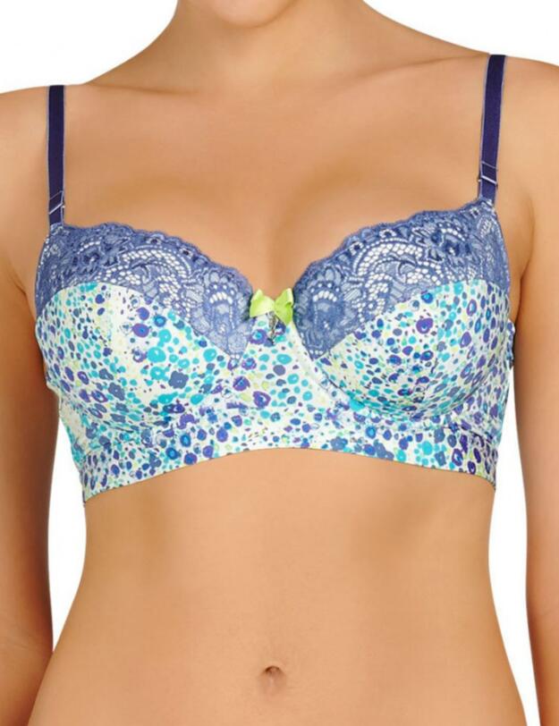 L25-0020 Evollove Castaspell Longline Bra Petal  - L25-0020 Longline Bra