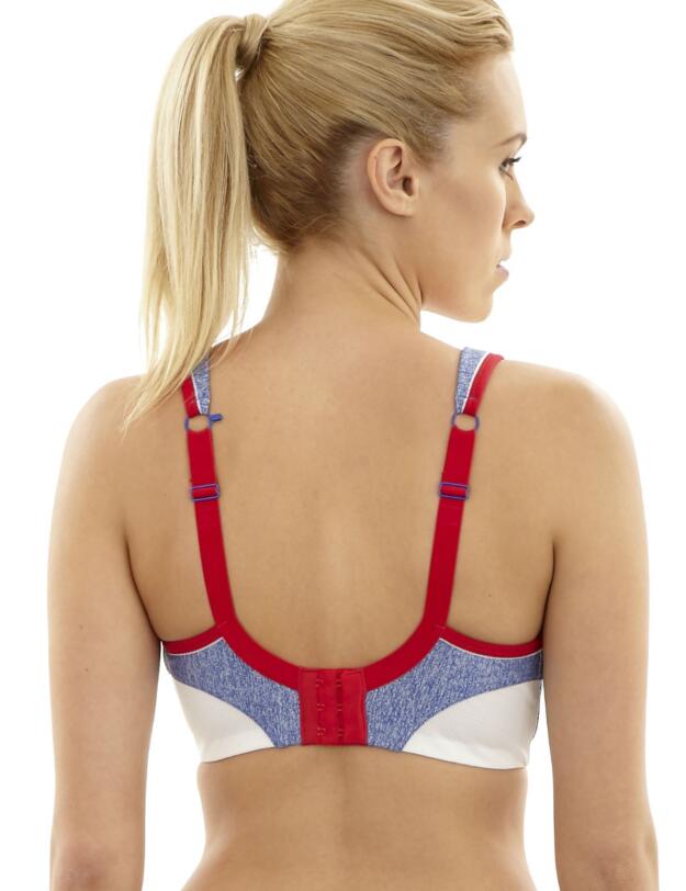 7341A Panache Non Wired Sports Bra - 7341 Blue Marl