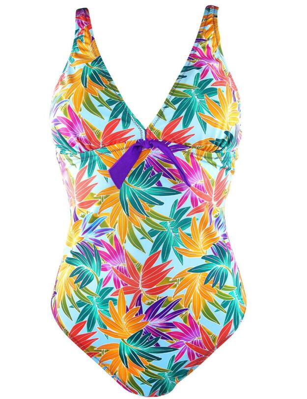 2805 Pour Moi Bamboo Control Swimsuit - 2805 Bamboo Print 