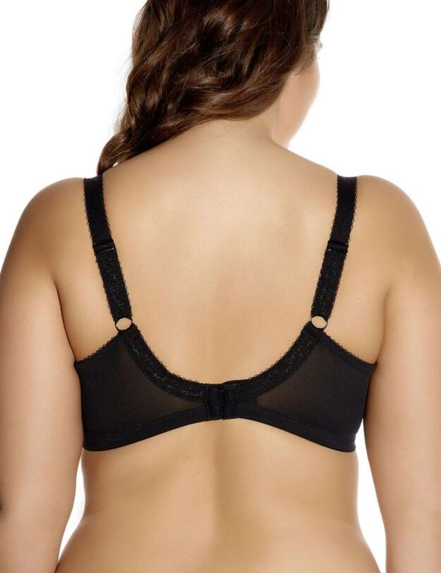 Goddess Keira Banded Bra Black