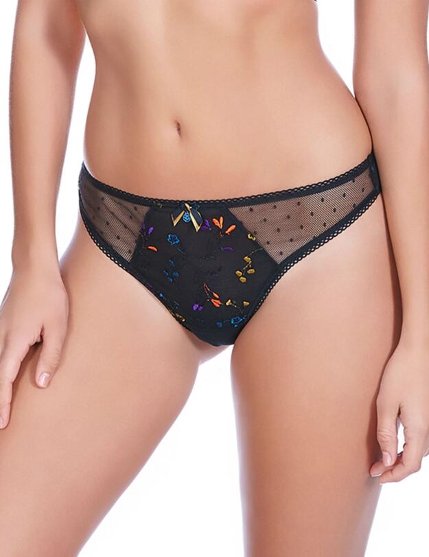 5057 Freya Pandora Brazilian Tanga Thong Noir - 5057 Noir