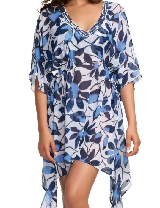 5729 Fantasie Santorini Midi Kaftan Beach Dress - 5729 Kaftan
