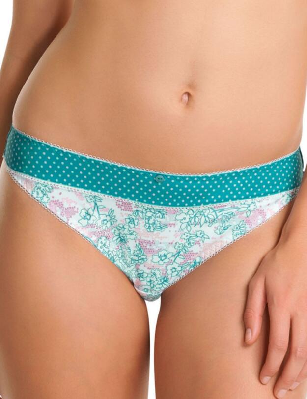 1377 Freya Secret Garden Thong  * Breeze - 1377 Thong